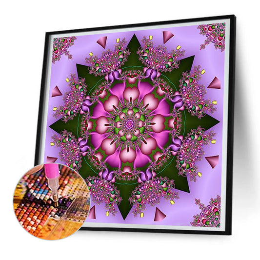 Mandala - Full Round Drill Diamond Painting 30*30CM