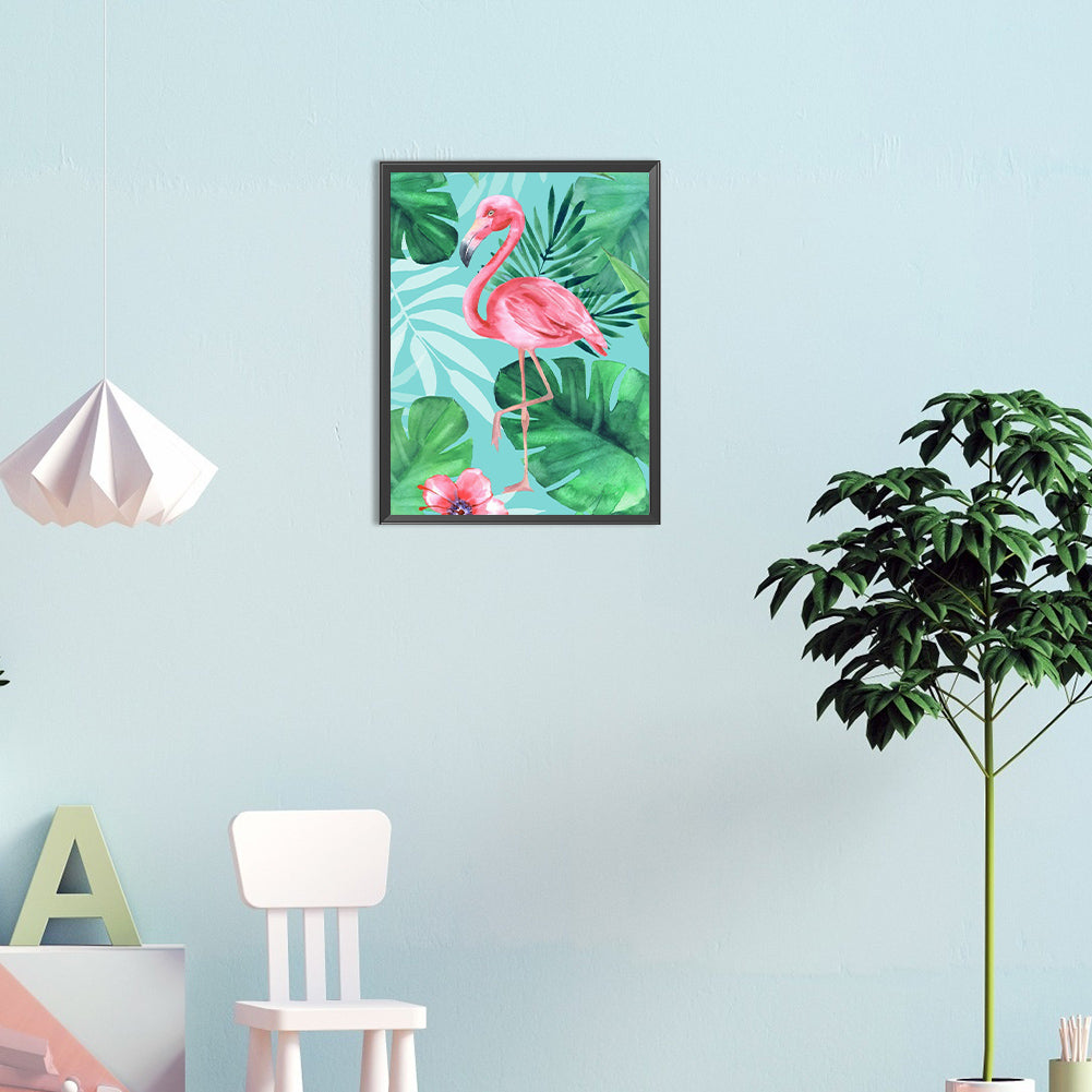 Flamingo - Full Round Drill Diamond Painting 30*40CM