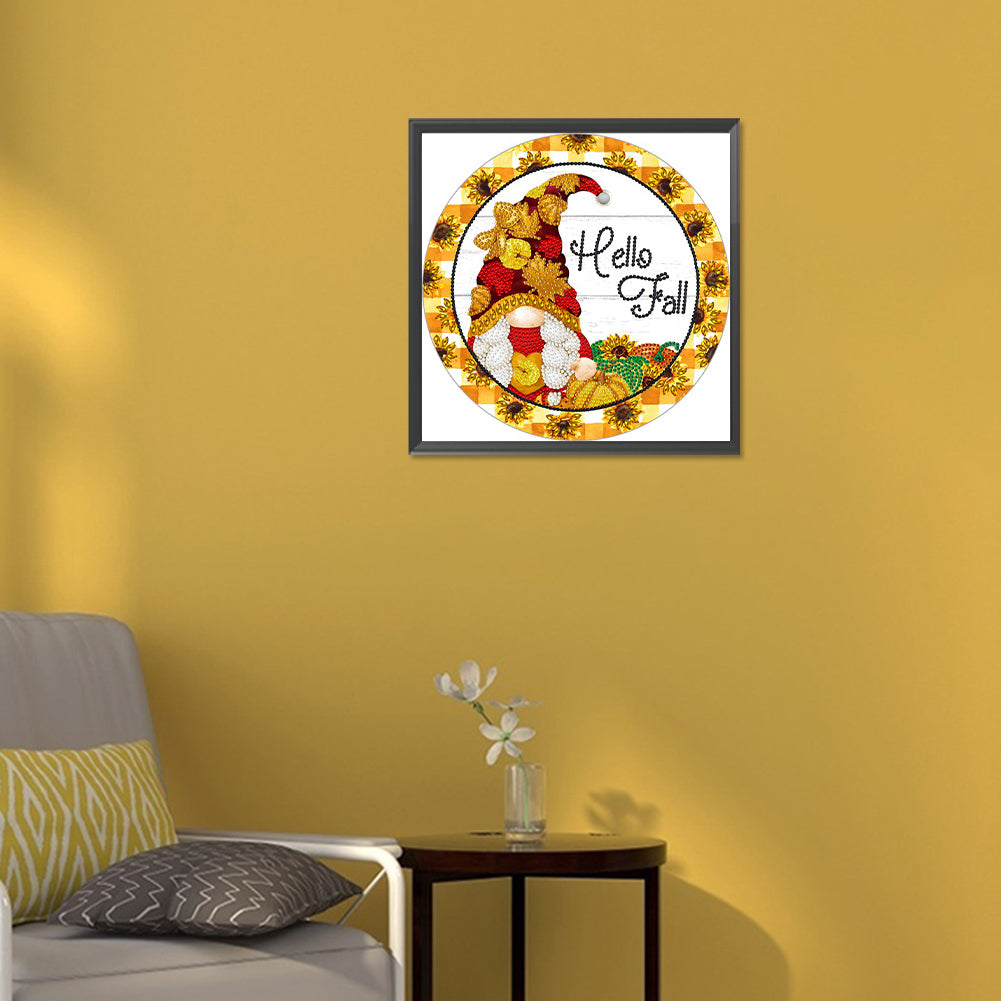 Lei Gnome - Special Shaped Drill Diamond Painting 30*30CM