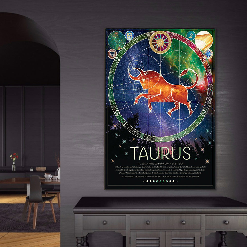 Chinese Zodiac - Taurus - Full Round Drill Diamond Painting 50*70cm