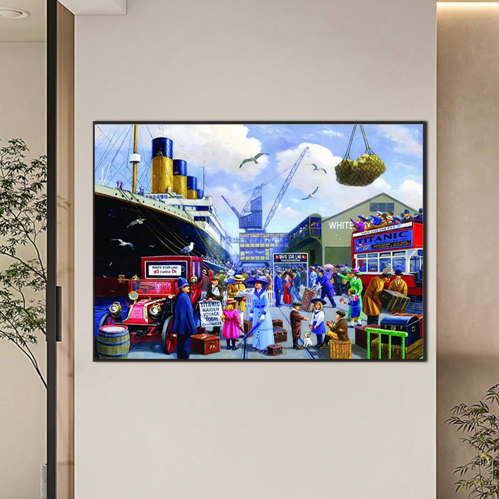 Titanic - Full Round Drill Diamond Painting 70*50cm