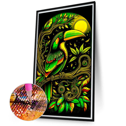 Toucan - Full Round Drill Diamond Painting 40*70CM