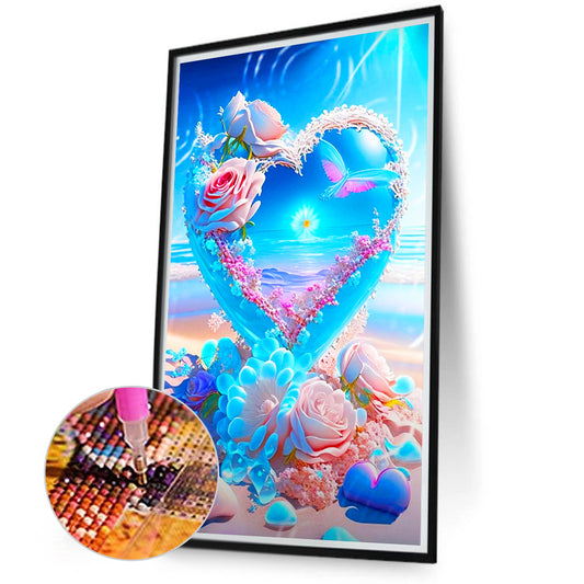 Seaside Love - Full Round Drill Diamond Painting 40*70CM