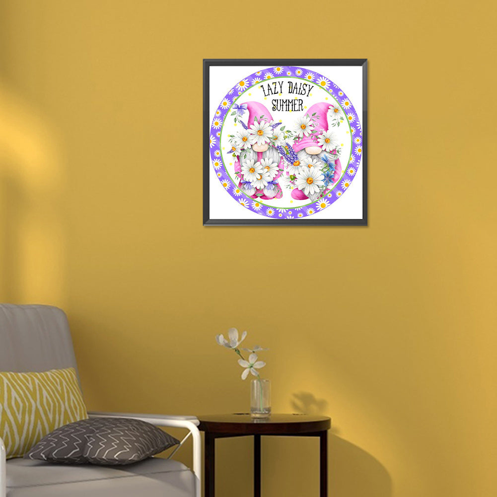 Lei Gnome - Full Round Drill Diamond Painting 30*30CM