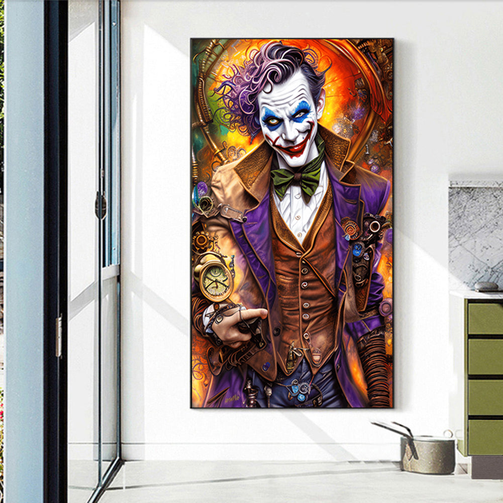 Clown - Full Round Drill Diamond Painting 40*70CM