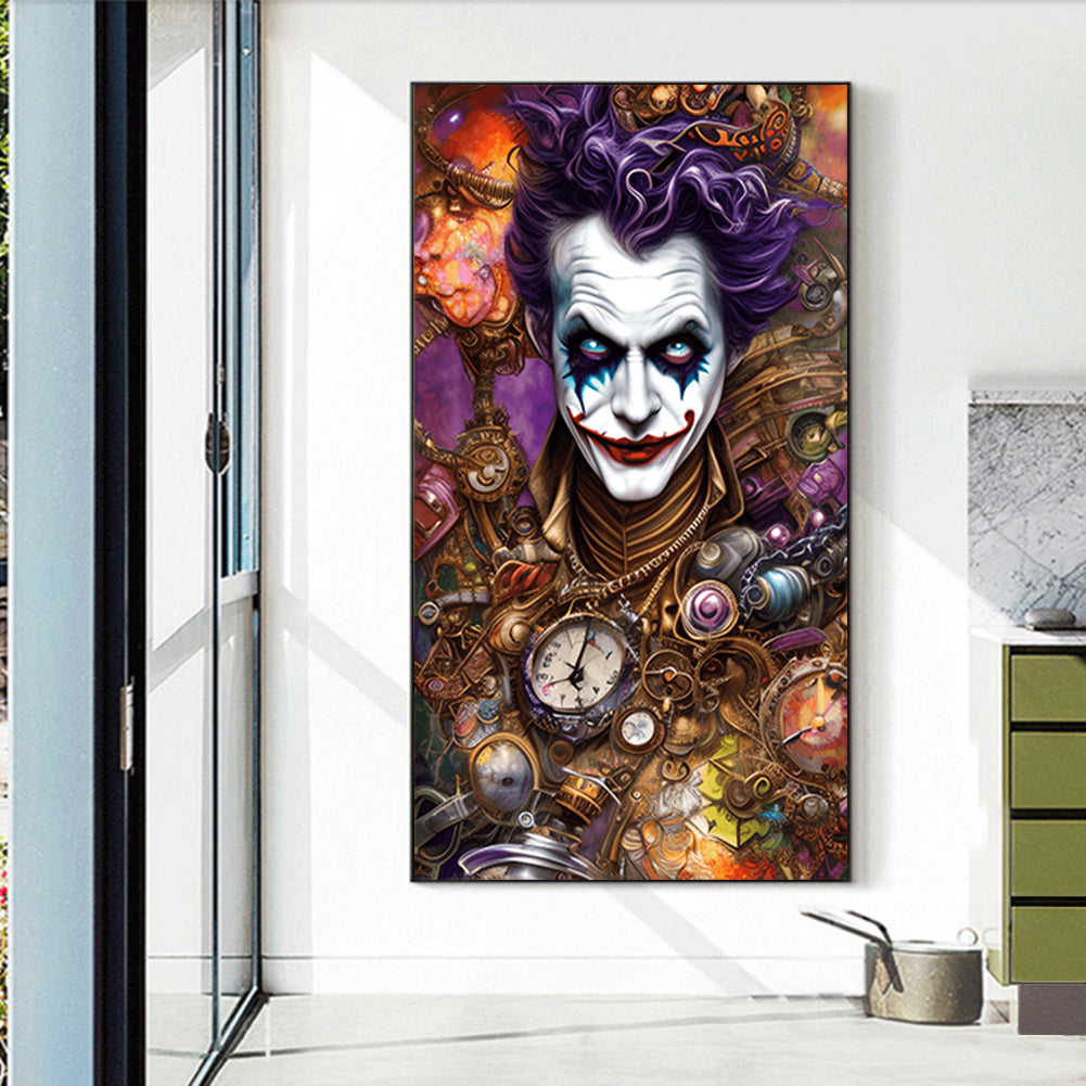 Clown - Full Round Drill Diamond Painting 40*70CM