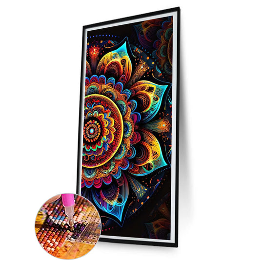 Twin Mandala - Full Round Drill Diamond Painting 40*80cm