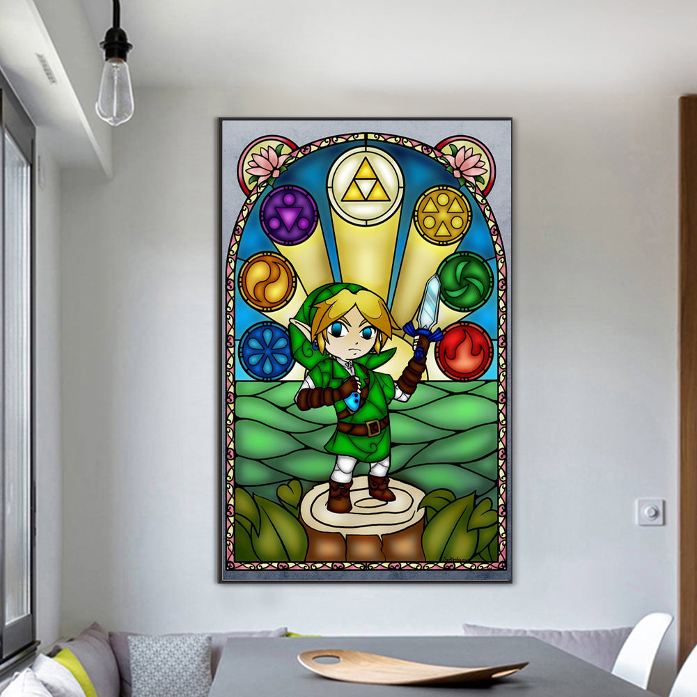 Zelda Art - Full Round Drill Diamond Painting 50*80CM