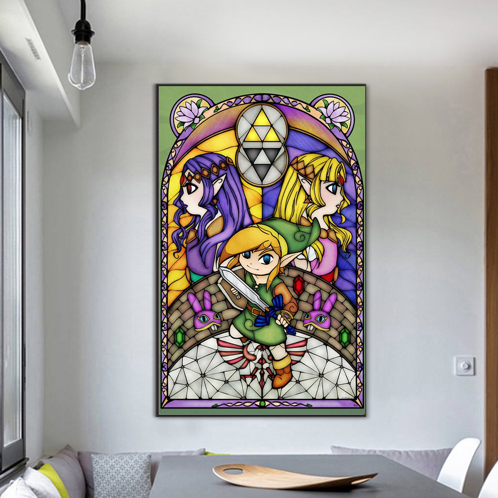 Zelda Art - Full Round Drill Diamond Painting 50*80CM