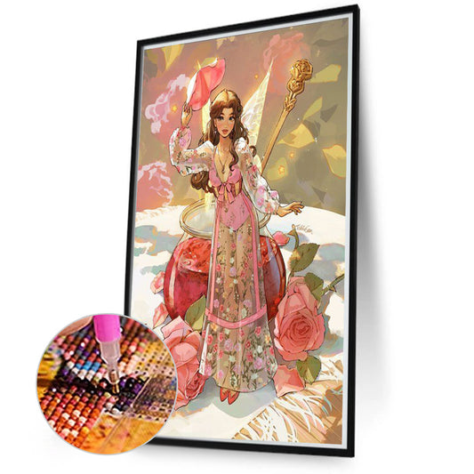 Princess Rose - Full Round Drill Diamond Painting 50*70CM