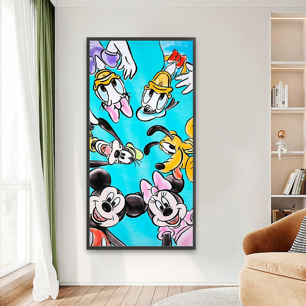 Mickey Mouse - Full Round Drill Diamond Painting 40*80CM