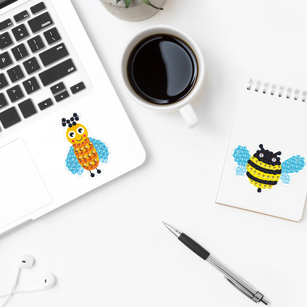 DIY Child Stickers Toy Animals Diamond Stickers Cartoon for Kids Adult Beginners