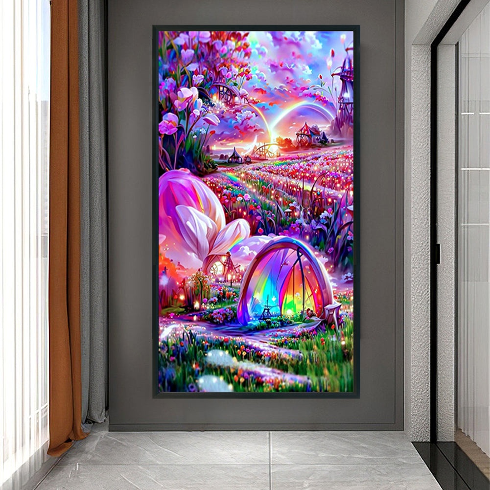 The Flowers - Full Round Drill Diamond Painting 40*70CM