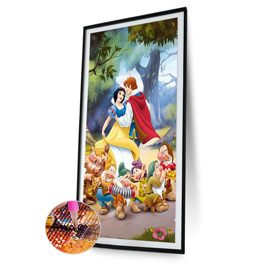 Snow White - Full Round Drill Diamond Painting 40*70CM