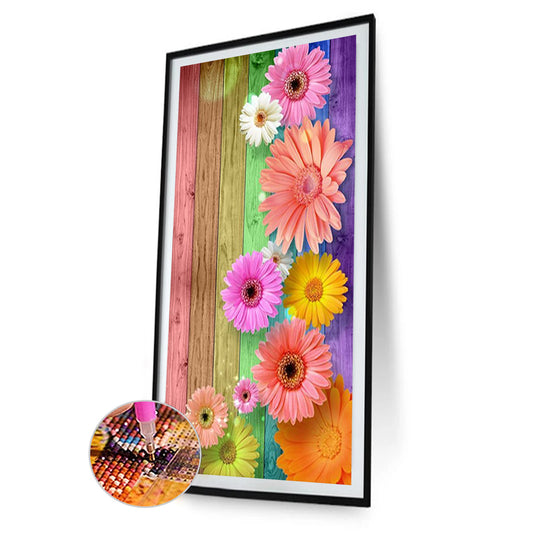 Flower Board - Full Round Drill Diamond Painting 45*80CM