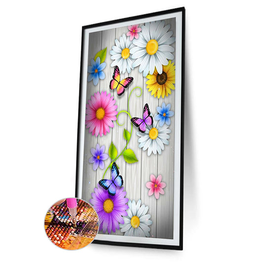 Flower Board - Full Round Drill Diamond Painting 45*80CM