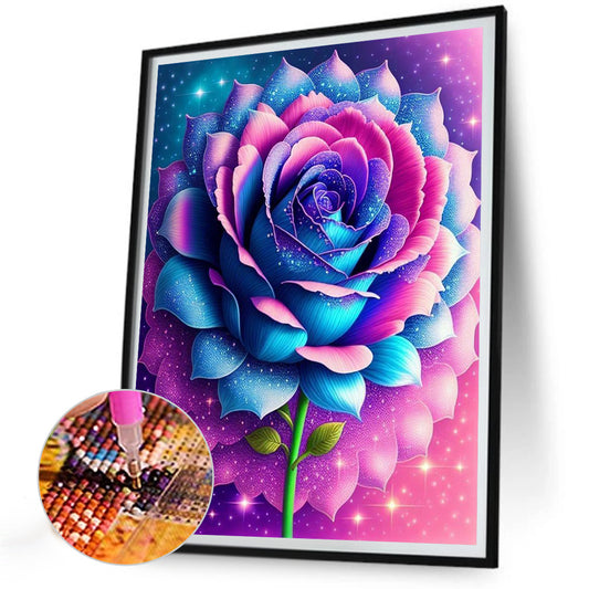 Glitter Rose - Full Round Drill Diamond Painting 30*40CM