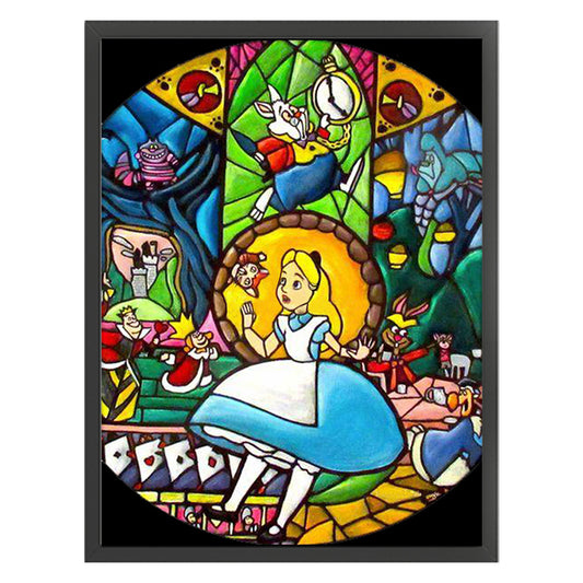 Alice In Wonderland - 11CT Stamped Cross Stitch 50*65CM