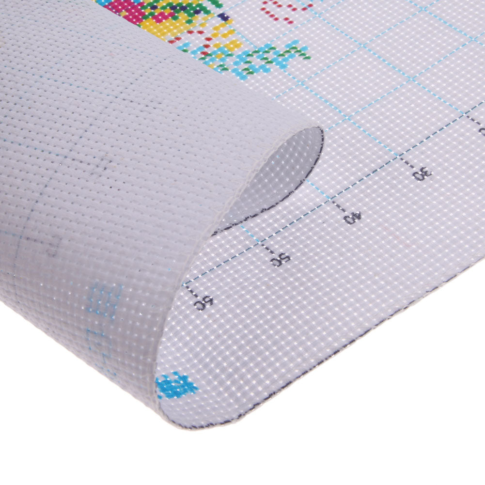 Four Season Tree 11CT Stamped Cross Stitch DIY Embroidery Canvas (Autumn)