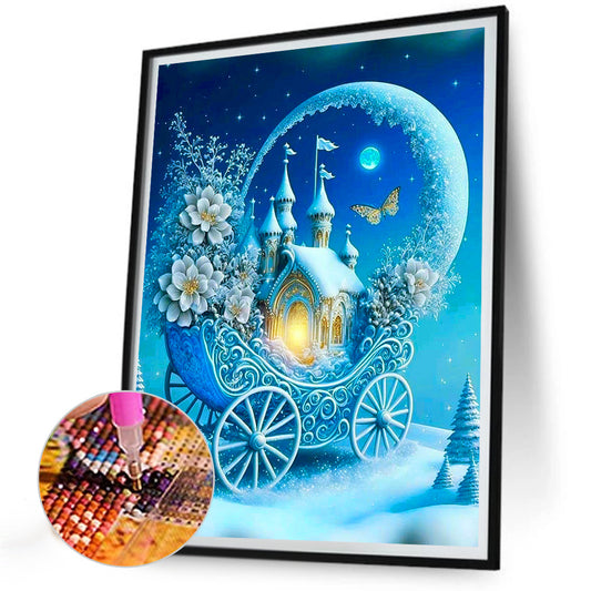 Sled - Full Round Drill Diamond Painting 30*40CM