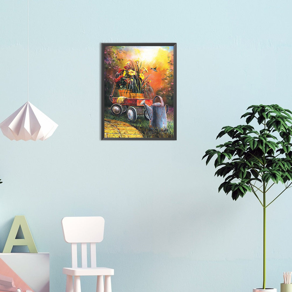 Gardening Bouquet - Full Round Drill Diamond Painting 30*40CM