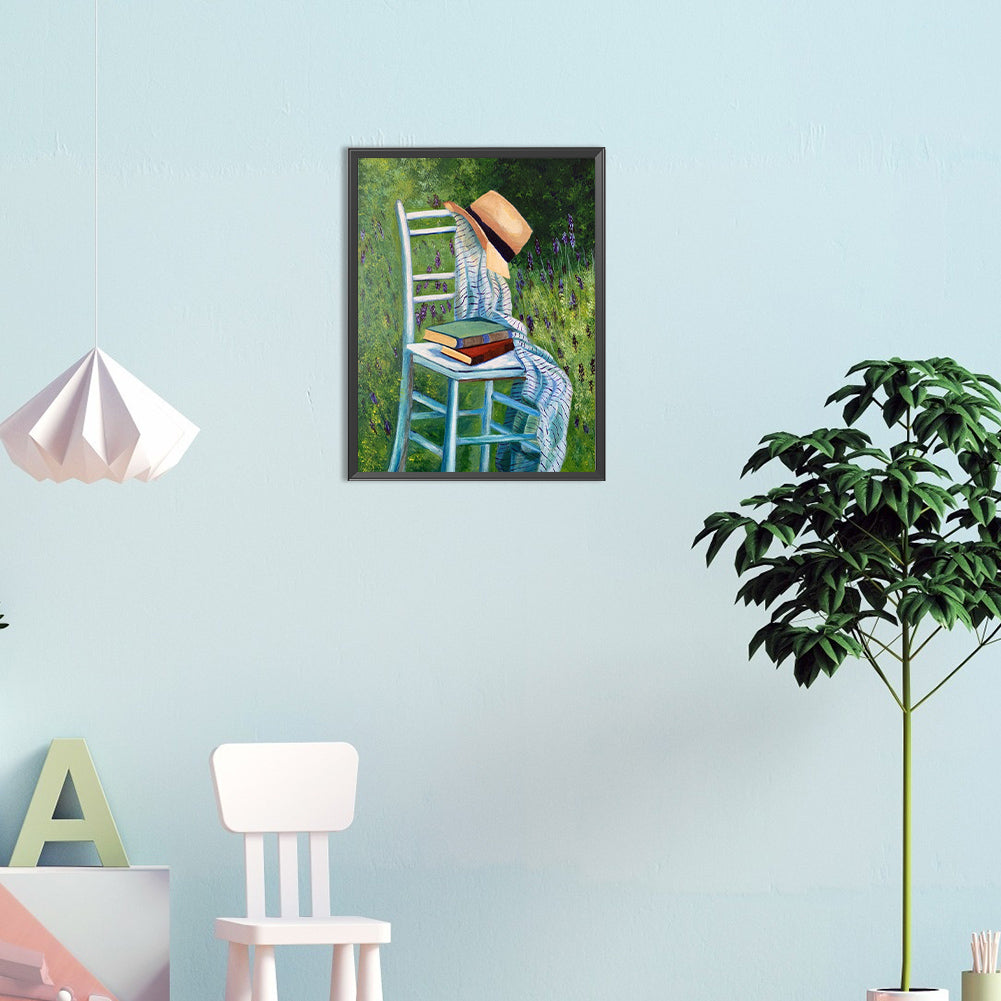 Chair - Full Round Drill Diamond Painting 30*40CM
