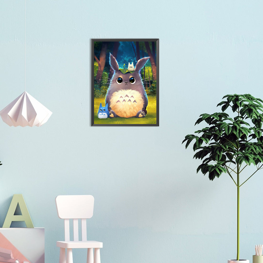 Chinchilla - Full Round Drill Diamond Painting 30*40CM