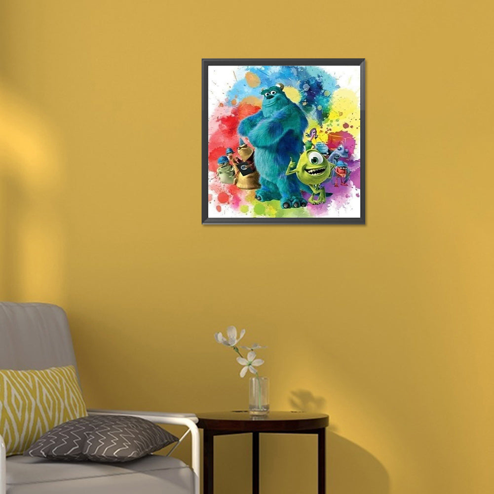 Painted Monster - Full Round Drill Diamond Painting 30*30CM