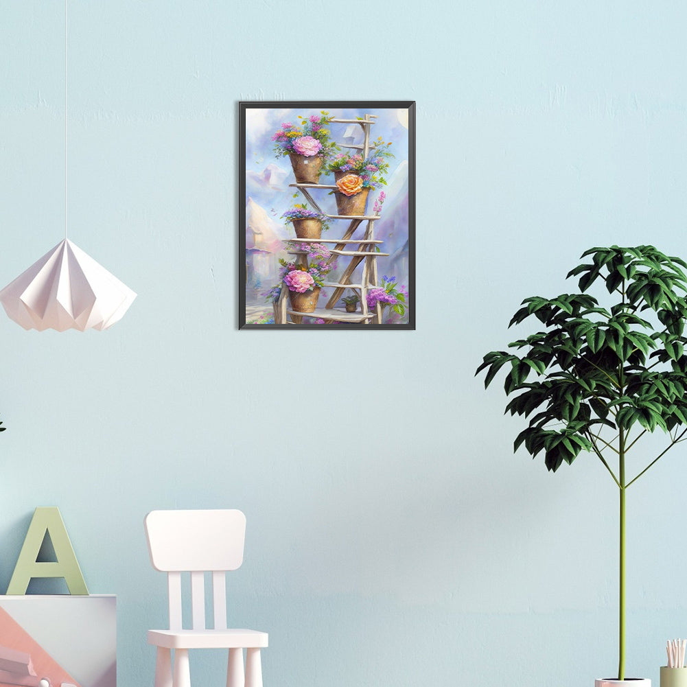 Escalator - Full Round Drill Diamond Painting 30*40CM