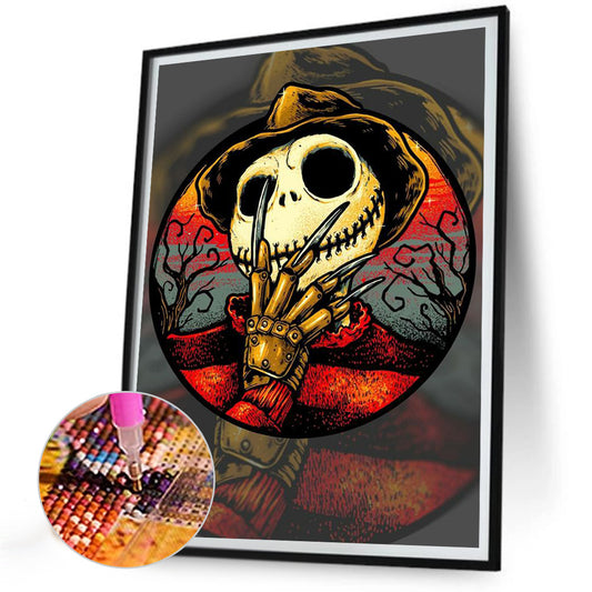 Weird Town Nights - Full Round Drill Diamond Painting 30*40CM