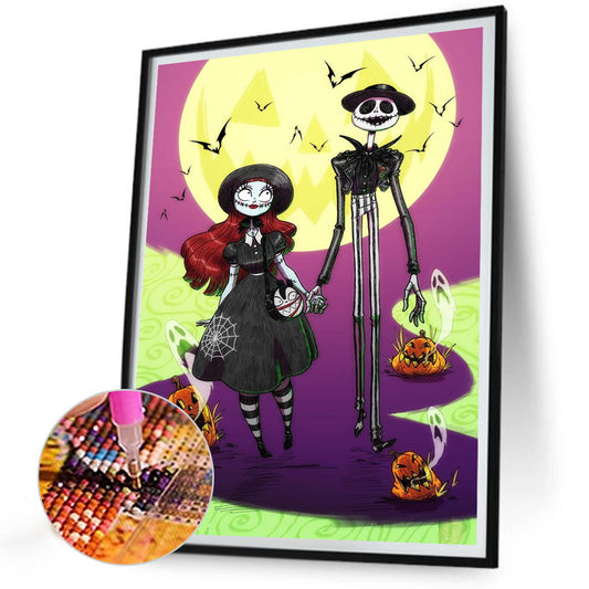 Weird Town Nights - Full Round Drill Diamond Painting 30*40CM