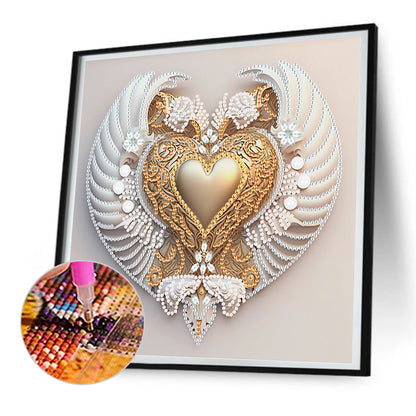 Eternal Heart - Special Shaped Drill Diamond Painting 30*30CM