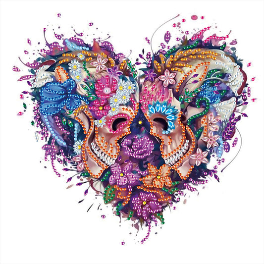 Skeleton Of Rebirth Eternal Love - Special Shaped Drill Diamond Painting 30*30CM