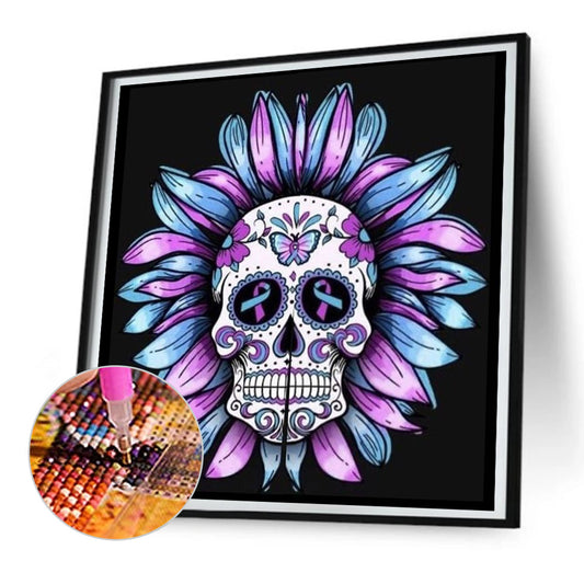 Skeleton - Full Round Drill Diamond Painting 30*30CM