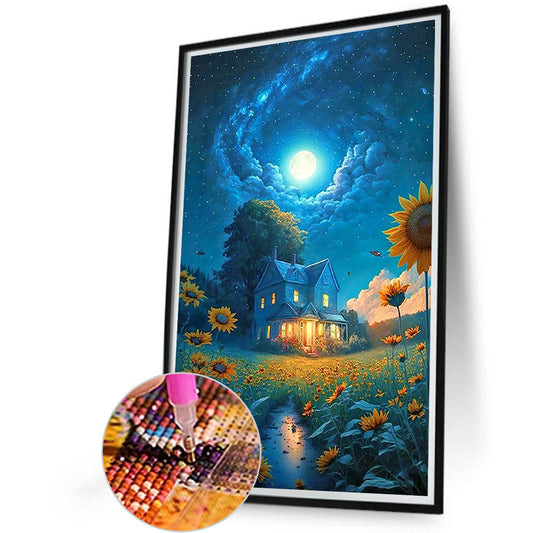 Quiet Night - Full Round Drill Diamond Painting 40*60CM