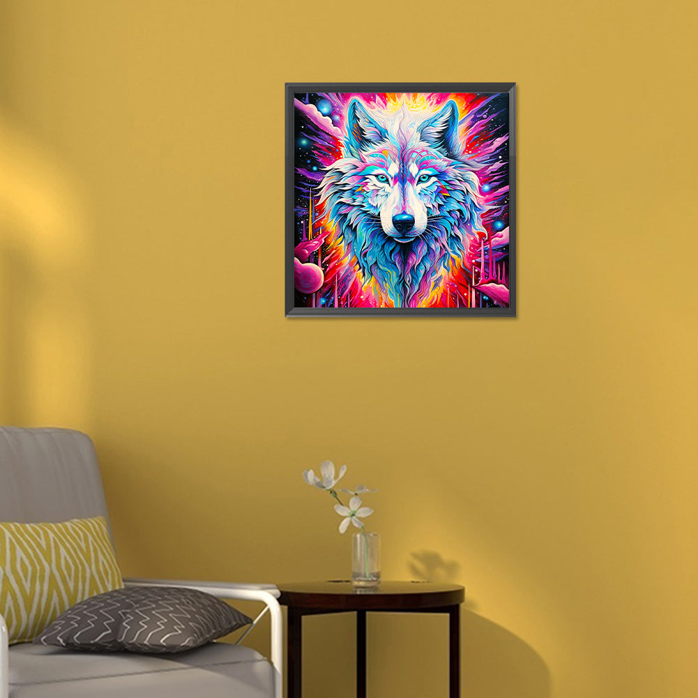 Wolf - Full Round Drill Diamond Painting 30*30CM