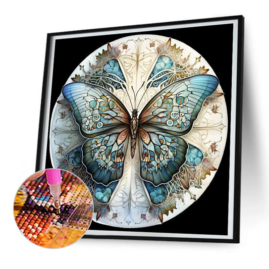 Butterfly - Full Round Drill Diamond Painting 30*30CM