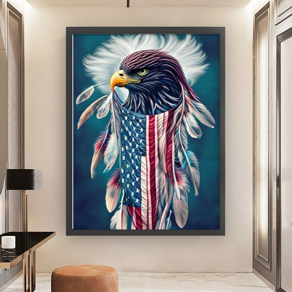 American Eagle - 11CT Stamped Cross Stitch 45*60CM