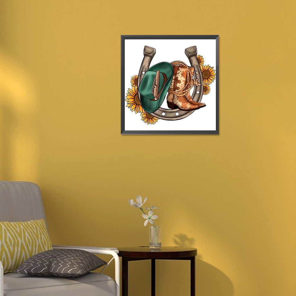 Boots - Full Round Drill Diamond Painting 30*30CM