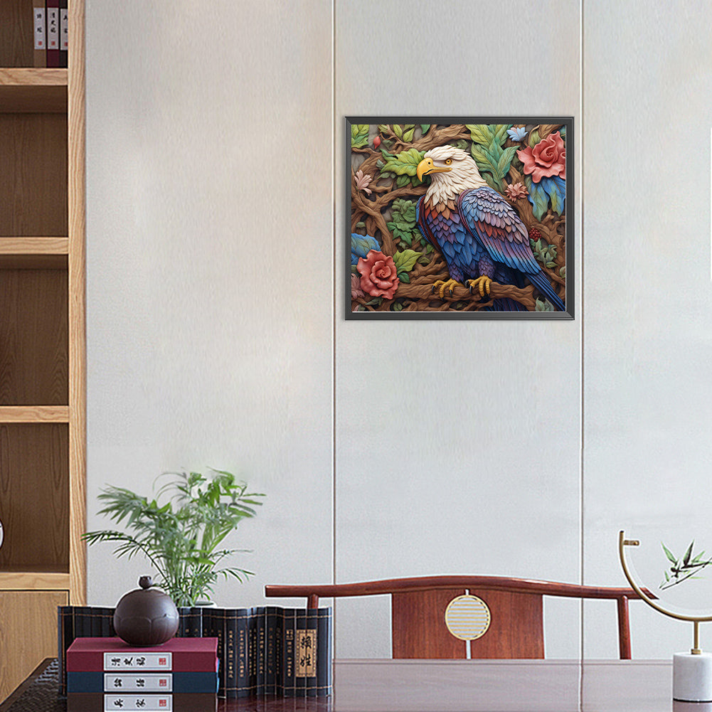 Relief 3D - Full Round Drill Diamond Painting 40*35CM