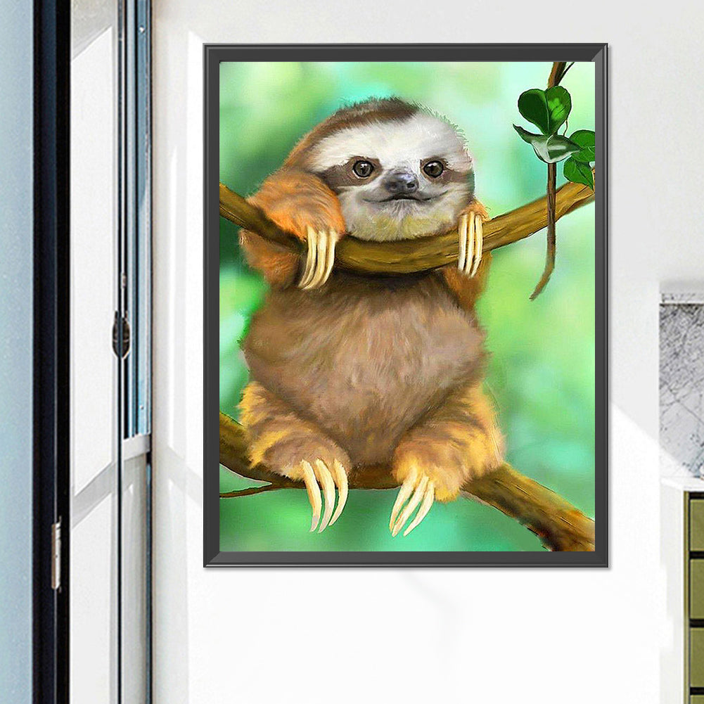 Sloth - Full Square Drill Diamond Painting 50*60CM