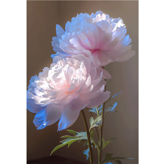 Peony - 11CT Stamped Cross Stitch 45*65CM