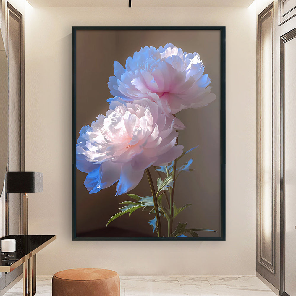 Peony - 11CT Stamped Cross Stitch 45*65CM