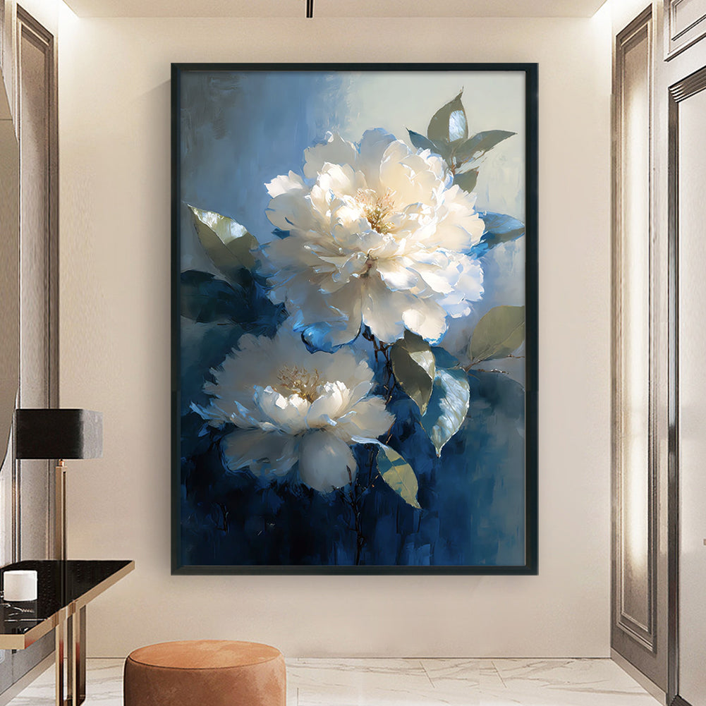 Peony - 11CT Stamped Cross Stitch 45*65CM