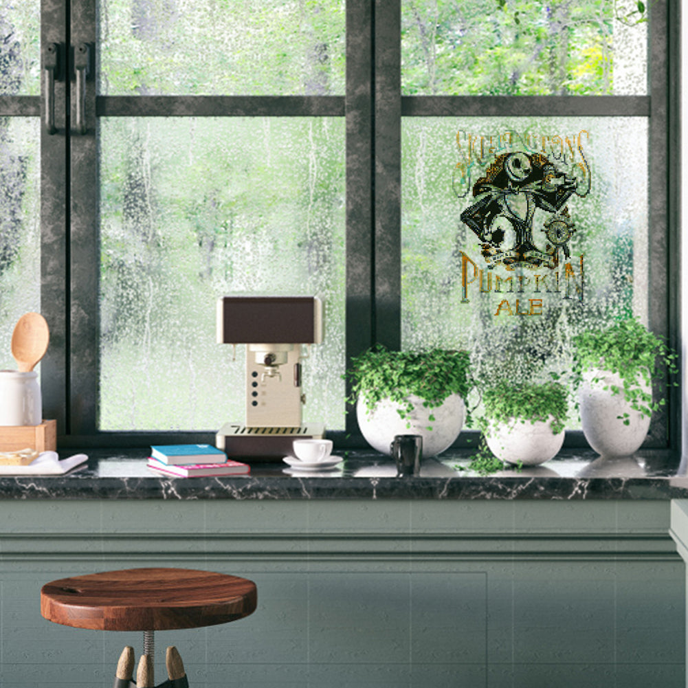 DIY Child Stickers Toy Creative Diamond Stickers Halloween Element Gift for Kids