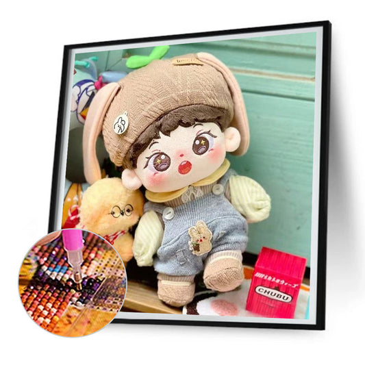 Cotton Doll - Full Round Drill Diamond Painting 30*30CM