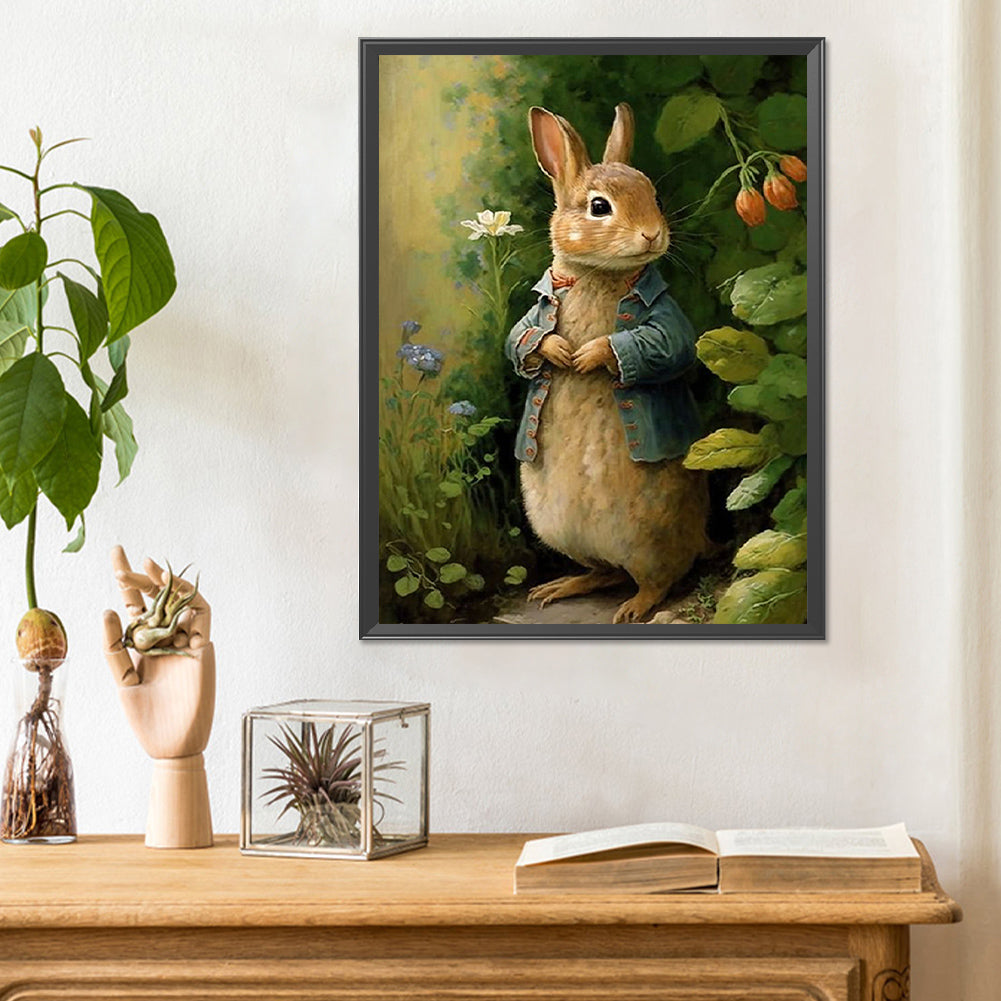 Easter Bunny - Full Round Drill Diamond Painting 30*40CM