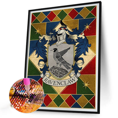 Magic Academy Badge - Full Round Drill Diamond Painting 40*55CM