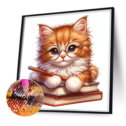 Cute Kitten - Full Square Drill Diamond Painting 30*30CM