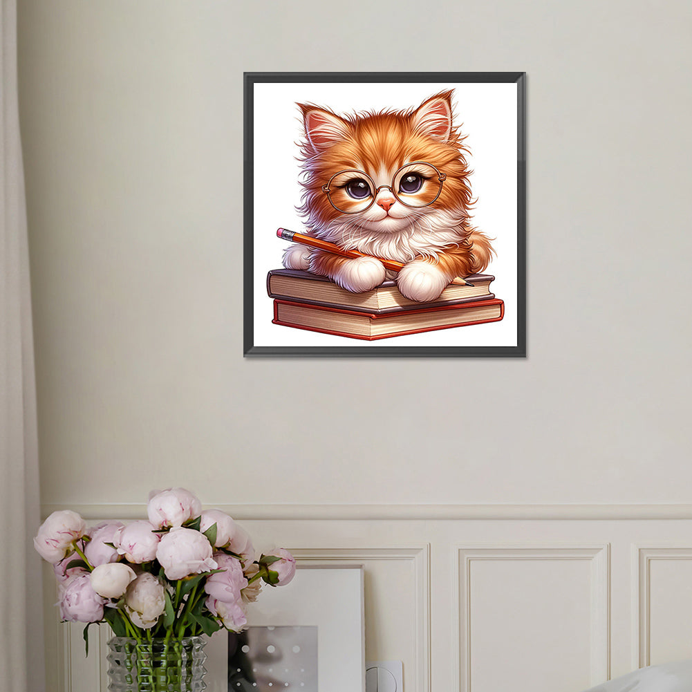 Cute Kitten - Full Square Drill Diamond Painting 30*30CM